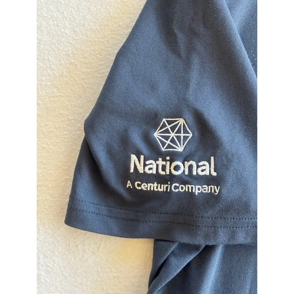 Travis Mathew Short Sleeve Golf Polo Top Men’s XL Navy Blue